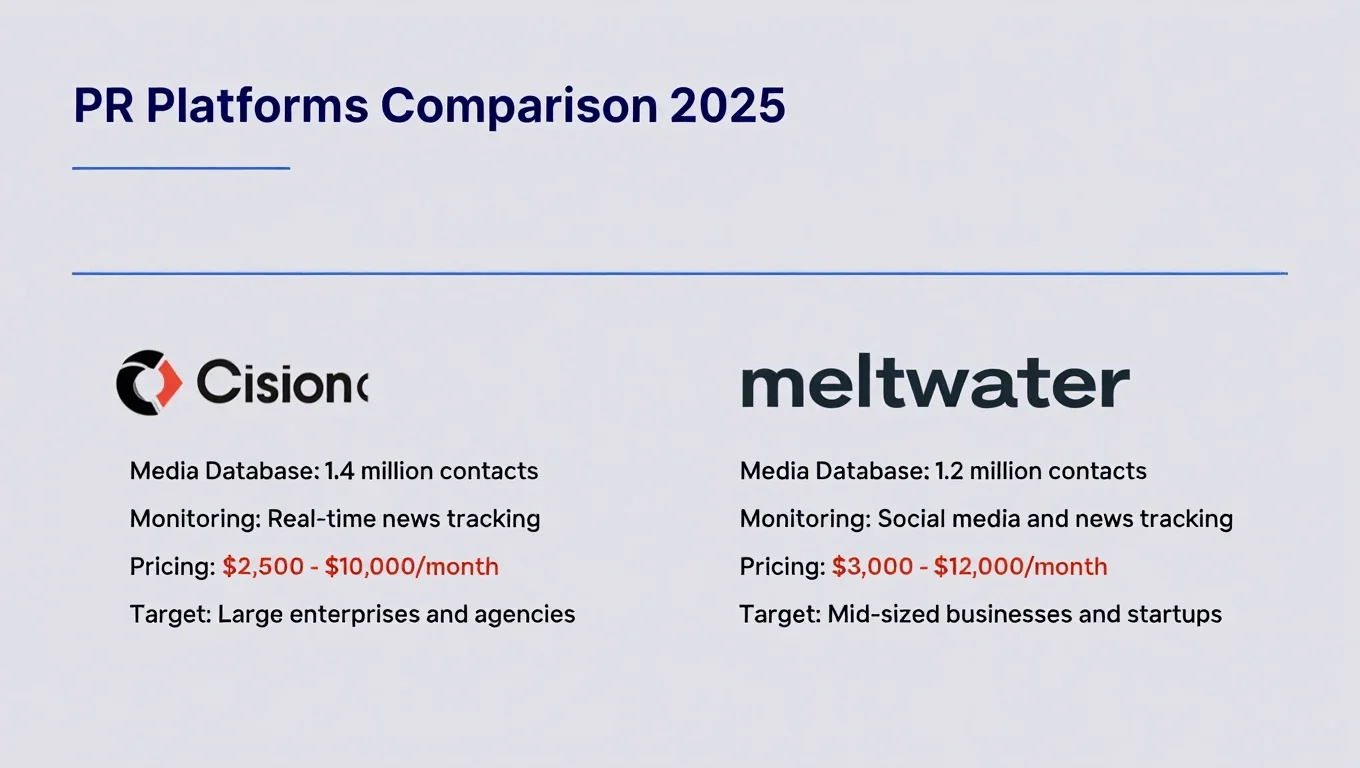 Cision vs Meltwater: Which PR Platform Best Fits Your Business in 2025?