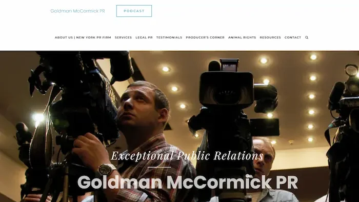 Goldman McCormick PR