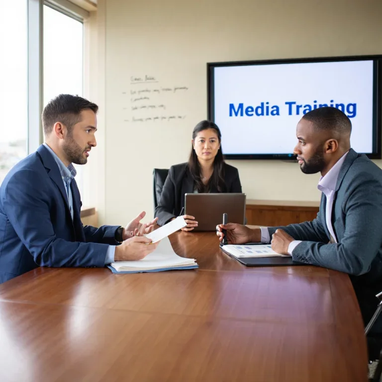 Media Coaching and Interview Training