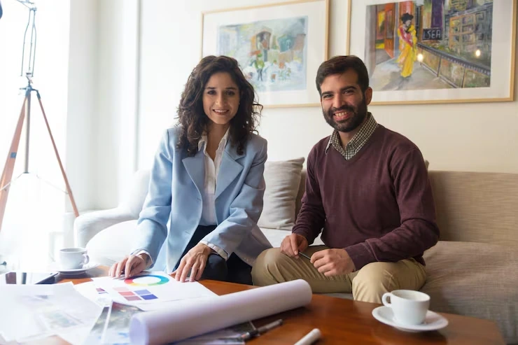 PR consultant working with a London interior design studio on media placement strategy